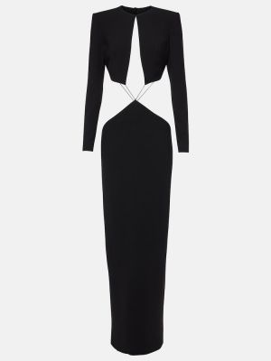Dlouhé šaty Mônot černé