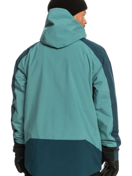 Горнолыжная куртка с капюшоном Quiksilver синяя
