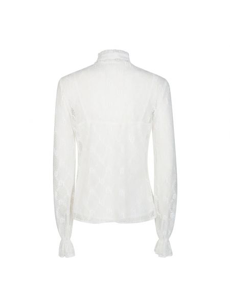 Elegante camisa de encaje Liu Jo blanco
