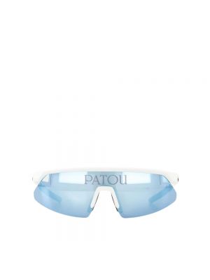 Okulary przeciwsłoneczne Patou białe