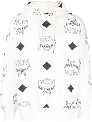 Hoodie Mcm vit