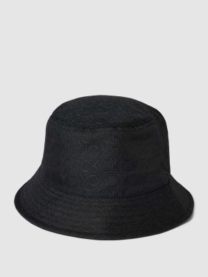 Czarna czapka z nadrukiem Ck Calvin Klein