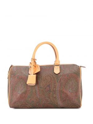 Paisley reisebag Etro brun