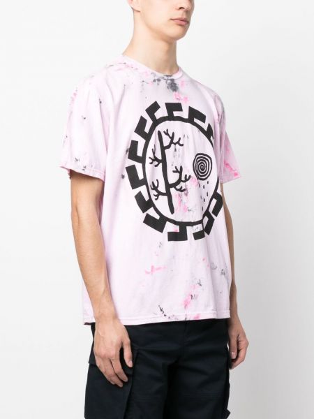 T-shirt di cotone Westfall rosa