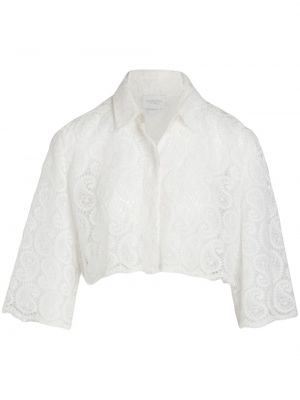 Блуза с пейсли десен Giambattista Valli Бяло