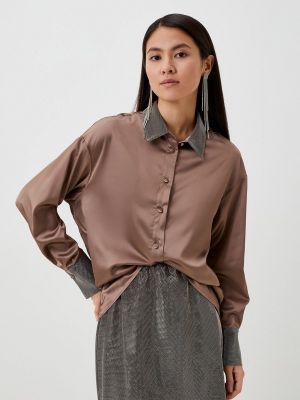 Блузка Lmp коричневая