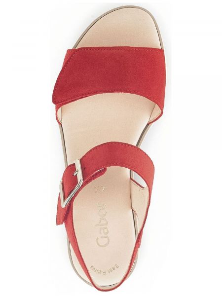 Sandales Gabor rouge