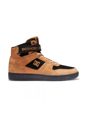 Sneakersy Dc Shoes brązowe