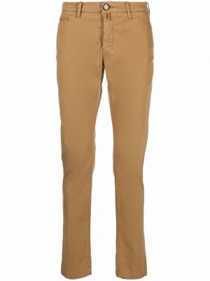 Pantalones chinos slim fit Jacob Cohen marrón