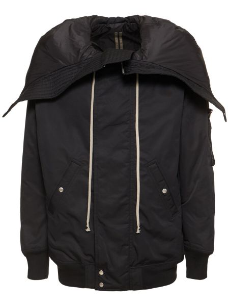 Hette nylon dunjakke Rick Owens Drkshdw svart