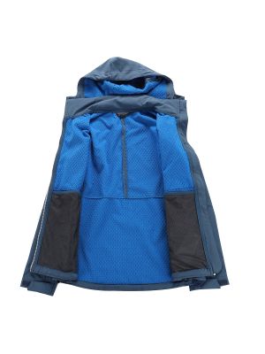 Softshell bunda Alpine Pro modrá
