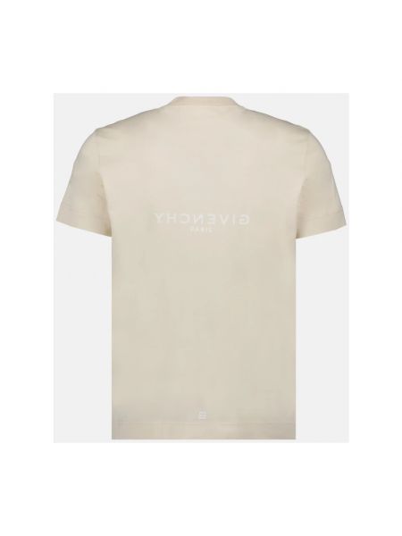T-shirt mit print mit rundem ausschnitt Givenchy beige