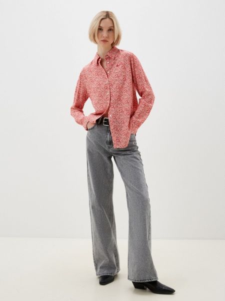 Блузка Pepe Jeans розовая