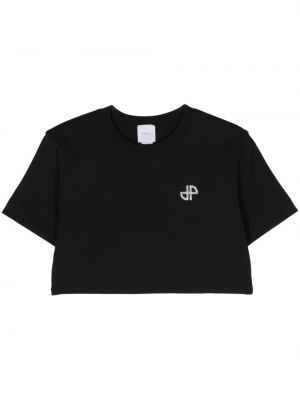 Bavlnené tričko Patou čierna