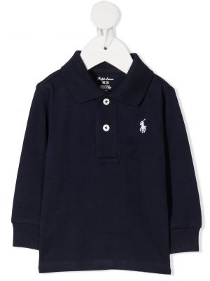 Tröja för tjejer Ralph Lauren Kids blå