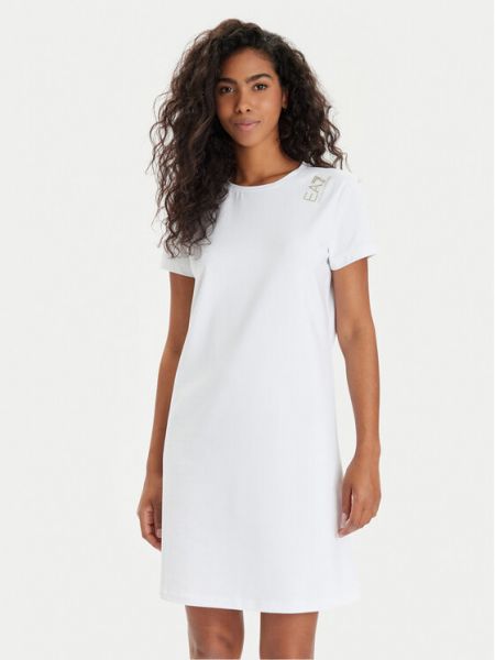 Sukienka Ea7 Emporio Armani biała