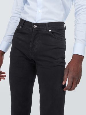 Skinny jeans Kiton schwarz