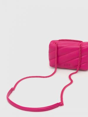 Kožna torbica Pinko ružičasta