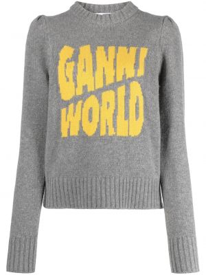 Пуловер Ganni