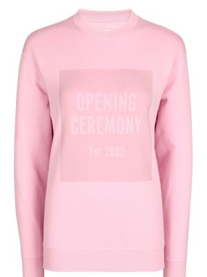 Розовый свитшот Opening Ceremony