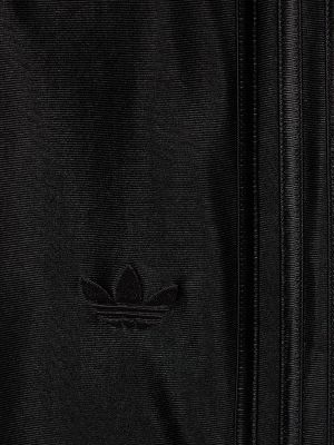 Oversized παντελόνι Adidas Originals μαύρο
