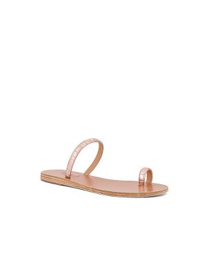 Calzado de oro rosa Ancient Greek Sandals rosa
