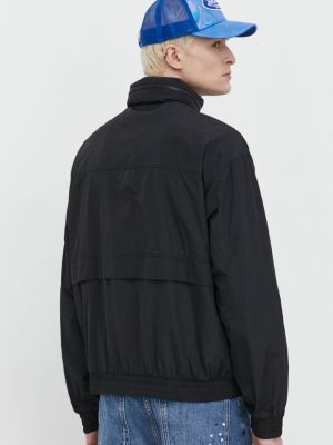 Oversized rövid kabát Karl Lagerfeld Jeans fekete
