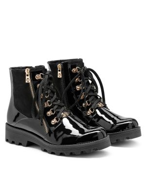 Členkové topánky Kazar čierna
