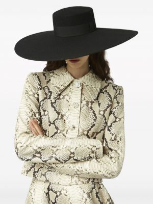 Veltinio vilnonis kepurė Nina Ricci juoda