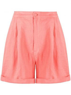 Plissert shorts Sleeper oransje