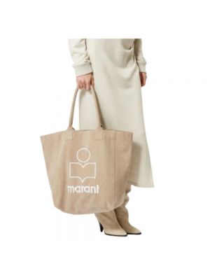 Bolso shopper de algodón Isabel Marant