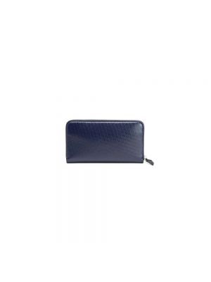 Mały portfel skórzane Fendi - niebieski