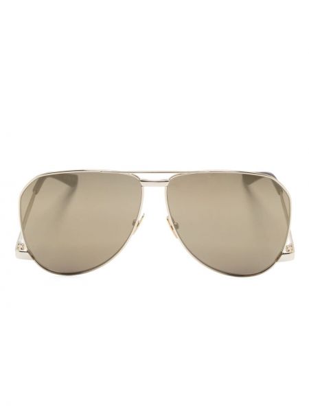 Okulary przeciwsłoneczne Saint Laurent Eyewear złote