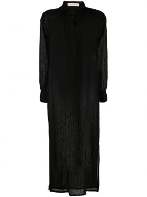 Μάξι φόρεμα Giuliva Heritage μαύρο