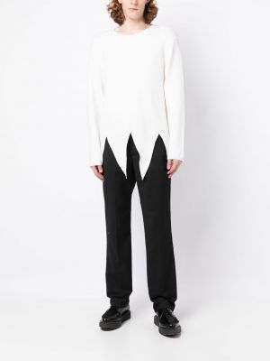 Asymmetrischer pullover Comme Des Garçons Homme Plus weiß