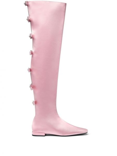 Auliniai batai satino Versace rožinė