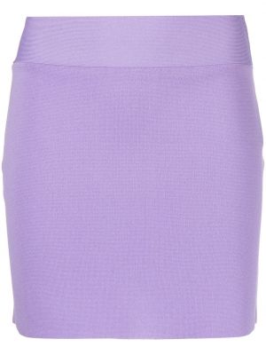 Jupe taille haute en tricot P.a.r.o.s.h. violet