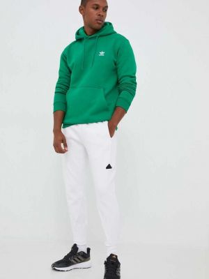 Bluza z kapturem Adidas Originals zielona