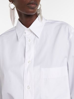 Bavlnená košeľa Maison Margiela biela