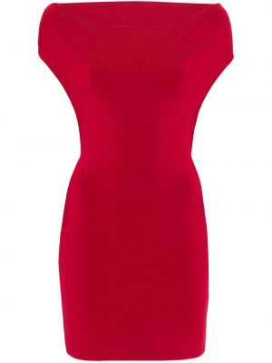 Mini šaty Jacquemus červená