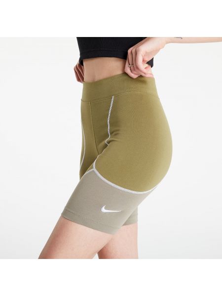 Pantaloni scurți pentru ciclism Nike alb