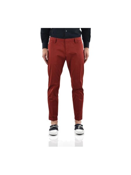 Pantalon chino Dsquared2 rouge