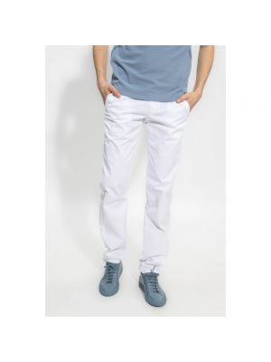 Pantalones chinos con bolsillos Giorgio Armani blanco