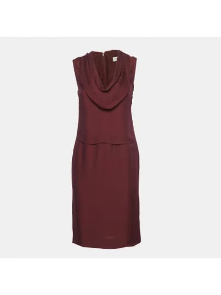 Sukienka Yves Saint Laurent Vintage czerwona