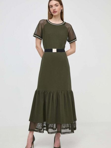 Довга сукня Liu Jo зелена