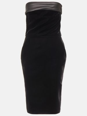Kleid Saint Laurent schwarz