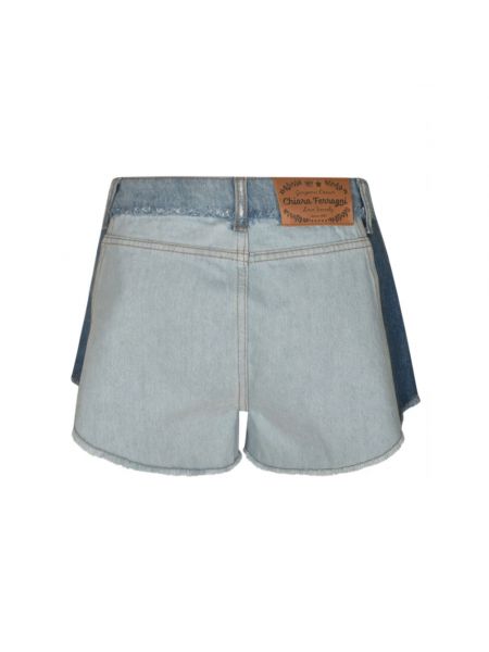 Pantalones cortos vaqueros Chiara Ferragni Collection azul