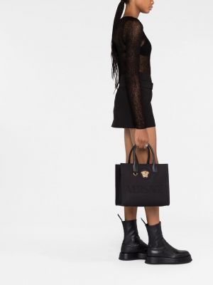 Shopper kabelka Versace černá