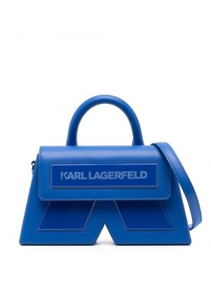 Borsa a tracolla Karl Lagerfeld blu