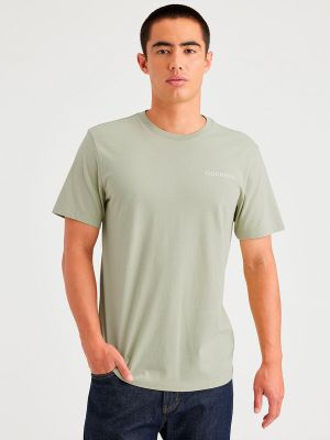Camiseta slim fit manga corta Dockers verde